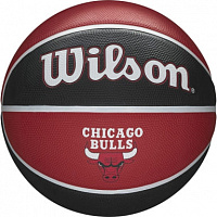 Мяч баскетбольный Wilson NBA Team Tribute Chicago Bulls АРТ.Wtb1300xbchi